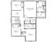 Second floor layout featuring a Primary suite, three additional bedrooms, a loft, and two bathrooms at 567 Hidden Hills Dr, Pittsboro, IN 46167