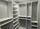 Walk-in closet with custom shelving at 8048 Garden Ridge Rd, Indianapolis, IN 46237