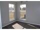 Corner bedroom with two large windows that allow for ample natural light at 1393 N Salem Ct, Greenfield, IN 46140