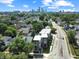 New townhomes offer urban living near downtown Indianapolis with great views, landscaping, and modern architecture at 1517 E New York St, Indianapolis, IN 46201
