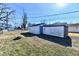 Additional backyard storage is available in this shed in the rear of the home at 613 S Mickley Ave, Indianapolis, IN 46241