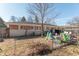 Spacious backyard with brick home at 6404 W Ray St, Indianapolis, IN 46241