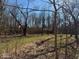 Beautiful backyard view with flowing creek, trees and lush green space at 7971 Conarroe Rd, Indianapolis, IN 46278