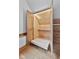 Built in cabinet of bonus room featuring storage and custom lighting at 800 N 400 W, Bargersville, IN 46106