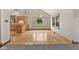 Open dining area with a view of backyard and breakfast bar at 800 N 400 W, Bargersville, IN 46106