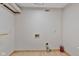 Spacious laundry room with washer and dryer hookups and a fire extinguisher at 800 N 400 W, Bargersville, IN 46106