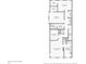 Second floor plan showing primary bedroom, bath, two secondary bedrooms, and laundry room at 848 Kinzer Ave, Carmel, IN 46032