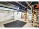 Spacious unfinished basement with laundry area and utility access, ready for customization at 342 N Arsenal Ave, Indianapolis, IN 46201