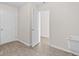 Laundry room with vinyl flooring, a utility sink, and washer/dryer hookups at 4236 Stubbington Ln, Indianapolis, IN 46239
