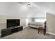 Bedroom featuring a queen bed, carpeted floors and standard closet at 529 W 42Nd St, Indianapolis, IN 46208