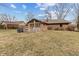 Well-maintained backyard with a wooden deck, providing plenty of space for outdoor enjoyment and activities at 8316 Hill Gail Dr, Indianapolis, IN 46217