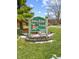 Valley Ridge Farms community sign promoting Crime Watch at 8316 Hill Gail Dr, Indianapolis, IN 46217