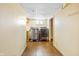 Bright laundry room featuring modern washer and dryer at 122 S Green St, Brownsburg, IN 46112