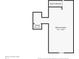 Floor plan displaying stairs (down), closet, and a bonus room at 12404 Doe Ln, Indianapolis, IN 46236