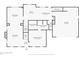 Detailed floor plan illustrating the layout of the residence, including room dimensions, and entry points at 12404 Doe Ln, Indianapolis, IN 46236