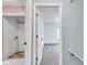 Hallway doorway leading to bedroom and laundry room at 12404 Doe Ln, Indianapolis, IN 46236