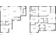 Detailed floor plan showcasing the layout of the home, including room dimensions and spatial relationships at 13115 N Departure W Blvd, Camby, IN 46113