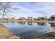 Scenic pond and backyard view at 13115 N Departure W Blvd, Camby, IN 46113