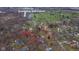 Aerial view of property and neighborhood near Grandview Golf Course at 208 Northshore Blvd, Anderson, IN 46011