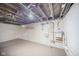 Unfinished basement with painted walls and ceiling at 208 Northshore Blvd, Anderson, IN 46011