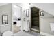 A well-designed bathroom featuring modern fixtures and elegant tiling at 3145 N New Jersey St, Indianapolis, IN 46205