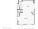 This is the first floor plan, featuring a living room, kitchen, bathroom, mud room, stairs and entry way at 3145 N New Jersey St, Indianapolis, IN 46205