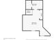 This floorplan contains the home's third floor which has a bathroom, bedroom, stairs, and closet at 3145 N New Jersey St, Indianapolis, IN 46205