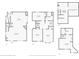 This drawing showcases the home's floorplans, which span three levels, and detail each room on every level at 3145 N New Jersey St, Indianapolis, IN 46205