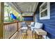 Relaxing covered porch with cozy seating and a tranquil outdoor ambiance at 3145 N New Jersey St, Indianapolis, IN 46205
