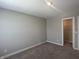 View of bedroom and a walk-in closet with wire shelving at 1256 Turner Trace N Pl, Avon, IN 46123