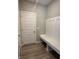 Mud room with bench and coat rack at 1256 Turner Trace N Pl, Avon, IN 46123