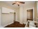 Bright kitchen with hardwood floors and stainless steel sink at 1343 Edgemont Ave, Indianapolis, IN 46208