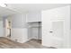 Functional laundry room with ample storage cabinets and modern washer/dryer hookups at 3095 W 69Th St, Indianapolis, IN 46268
