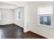 Bright dining room featuring refinished hardwood floors, and natural light, perfect for Gathering meals at 3636 Lasalle St, Indianapolis, IN 46218