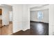 Well-lit kitchen featuring tile floors, lots of natural light, and white cabinetry at 3636 Lasalle St, Indianapolis, IN 46218