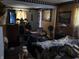 A bedroom featuring eclectic decor and furnishings at 3728 Orchard Ave, Indianapolis, IN 46218