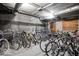 Indoor bike storage with many bicycles parked in rows at 3965 N Meridian St # 7D, Indianapolis, IN 46208