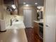 Bright kitchen with ample counter space, stainless steel appliances, and traditional style wood cabinets at 3965 N Meridian St # 7D, Indianapolis, IN 46208