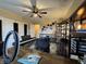 Home music room with keyboard, audio panels and lots of storage at 3965 N Meridian St # 7D, Indianapolis, IN 46208