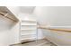 Walk-in closet with shelving and clothing racks, provides ample storage at 8937 W 800 N, Indianapolis, IN 46259