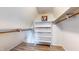 Walk-in closet with shelving and clothing racks, provides ample storage at 8937 W 800 N, Indianapolis, IN 46259