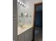 Bathroom features a vanity with ample storage, sleek fixtures, and a well-lit mirror at 1701 Beech N Dr, Plainfield, IN 46168