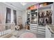 Delightful Bedroom with a crib, storage, decor and a walk-in closet at 20170 Edwick Dr, Westfield, IN 46074
