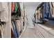 Organized walk-in closet with custom shelving, hanging rods, and ample storage space at 20170 Edwick Dr, Westfield, IN 46074