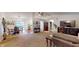 Open concept living room leading to dining area and kitchen, creating a spacious and inviting atmosphere at 2129 Heather Rd, Anderson, IN 46012