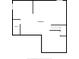 Layout of the basement showing a large open space and a bathroom at 2627 Chalbury Dr, Plainfield, IN 46168