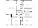 Second floor floorplan with primary bedroom, walk-in closet, laundry and 3 additional bedrooms at 2627 Chalbury Dr, Plainfield, IN 46168