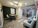 Open-concept living and dining areas perfect for entertaining guests and Gathering gatherings at 498 Johnson Ave, Franklin, IN 46131