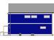 Side elevation rendering displays the home's exterior facade, featuring evenly spaced windows for balanced lighting at 1305 W 23Rd St, Indianapolis, IN 46208