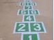 Hopscotch on blacktop at 1704 N Winthrop Rd, Muncie, IN 47304